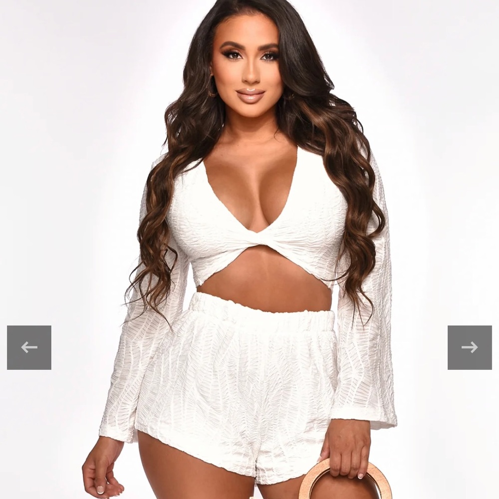 White short set